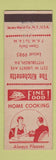 Matchbook Cover - Kitchenette Pittsburgh PA Jersey Match