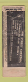 Matchbook Cover - Candian Club Whiskey UNIVERSAL LONG WORN