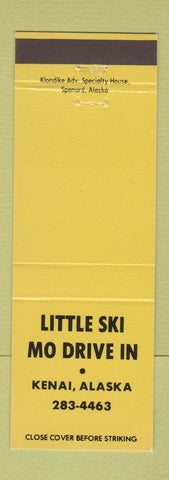 Matchbook Cover - Little Ski Mo Drive In Kenai AK