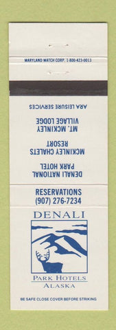 Matchbook Cover - Denali Park Hotels AK Mount McKinley