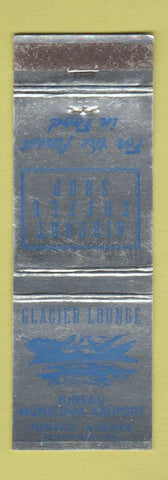 Matchbook Cover - Glacier Lounge Juneau AK Airport