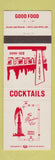 Matchbook Cover - Pipeline Club Valdez AK Motel