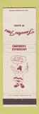 Matchbook Cover - Travelers Inn Fairbanks Anchorage AK WEAR