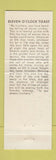Matchbook Cover - Elks Lodge Fairbanks AK