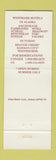 Matchbook Cover - Westmark Hotels AK Yukon