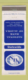 Matchbook Cover - National Banks of Alaska AK WEAR
