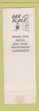 Matchbook Cover - Anchor River Inn Anchor Point AK