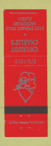 Matchbook Cover - Chilkoot Charlie's Anchorage AK