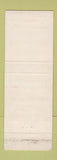Matchbook Cover - Gov't Hill Auto Supply parts Anchorage AK