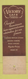 Matchbook Cover - Victory Restaurant Mattoon IL