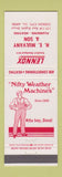 Matchbook Cover - Lenox Heating Air Conditioning Gibson City IL