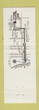 Matchbook Cover - Old Spinning Wheel Hinsdale IL Fred Harvey
