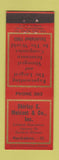 Matchbook Cover - Shirley Moisant Insurance Kankakee IL