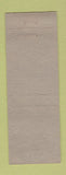 Matchbook Cover - Strop Taxi Raleigh NC