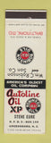 Matchbook Cover - Robinson Oils Autoline Oil XP gas Greensboro NC Baltimore MD