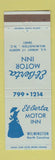 Matchbook Cover - El Berta Motor Inn Wilmington NC