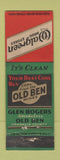 Matchbook Cover - Old Ben Mines Coal Walgreens Drug Store