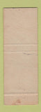 Matchbook Cover - Witherill Hotel Plattsburg PA