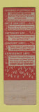 Matchbook Cover - Crest Auto Seat Covers Detroit MI WEAR