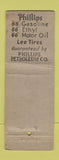 Matchbook Cover - Phillips 66 oil gas Bemac Cudahy WI WORN