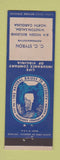 Matchbook Cover - Natural Bridge Insurance CC Styron Winston Salem NC WEAR