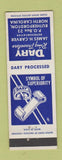 Matchbook Cover - Dary Ring Travelers James Carver Rutherfordton NC