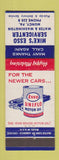Matchbook Cover - Esso oil gas Mike's Muncy PA