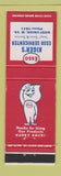 Matchbook Cover - Esso oil gas Kiger's West Union WV