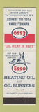 Matchbook Cover - Esso oil gas Hummelstown PA German Shepherd