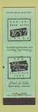 Matchbook Cover - Hotel LaSalle South Bend IN