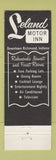 Matchbook Cover - Leland Motor Inn Richmond IN