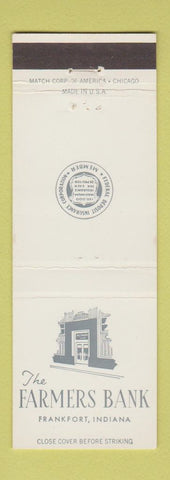 Matchbook Cover - Farmers Bank Frankfort IN
