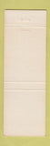 Matchbook Cover - Highlander Motor Lodge Elkhart IN