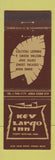 Matchbook Cover - Key Largo Inn Fort Wayne IN
