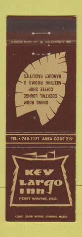 Matchbook Cover - Key Largo Inn Fort Wayne IN
