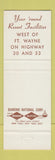 Matchbook Cover - Key Largo Inn Fort Wayne IN