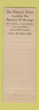Matchbook Cover - The Famous Door Restaurant Indianapolis IN