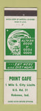 Matchbook Cover - Point Cafe Kokomo IN