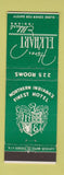 Matchbook Cover - Hotel Elkhart IN