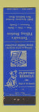 Matchbook Cover - Tetrault's Station oil gas New Bedford MA Clifford Dog Kennels