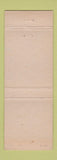 Matchbook Cover - Meadows & Rogers Service oil gas Clay City KY low phone #
