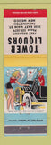 Matchbook Cover - Tower Liquors Farmington NM WEAR Hillbilly