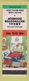 Matchbook Cover - AMCAL Matchcover Roundup Long Beach CA 1957 Hillbilly