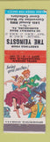 Matchbook Cover - Yeingsts Harrisburg PA RMS 1954 Hillbilly