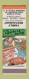 Matchbook Cover - Family Restaurant Niagara Falls NY Stanley Cich Hillbilly