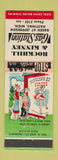 Matchbook Cover - Rockhill & Kinney oil gas Hastings MI low phone # Hillbilly
