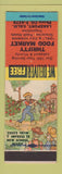 Matchbook Cover - Thrifty Food Market Grocery Lakeport CA Hillbilly