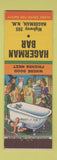 Matchbook Cover - Hagerman Bar Hagerman NM Hillbilly