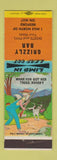 Matchbook Cover - Grizzly Bar Bedford MI Hillbilly