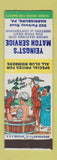 Matchbook Cover - Yeingst's Match Service Harrisburg PA Hillbilly